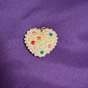 Betsey Johnson Pearl Necklace Pendant